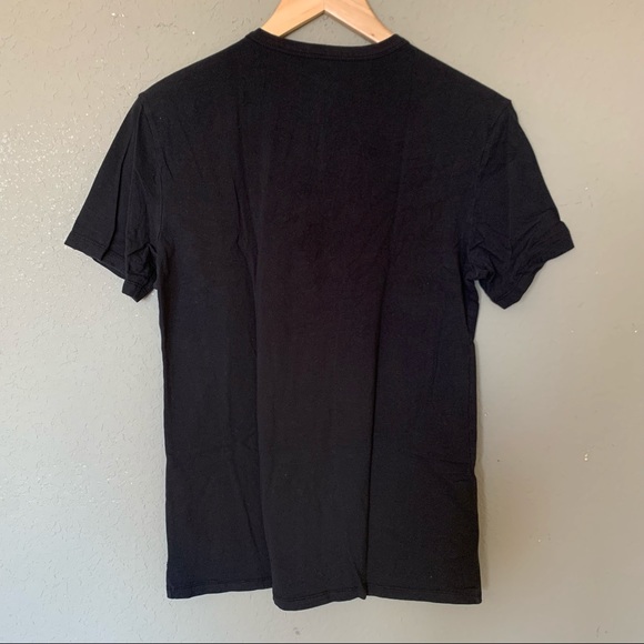 Calvin Klein Shirts Calvin Klein Mens Basic Black V Neck Shirt Casual Undershirt 3 Pack